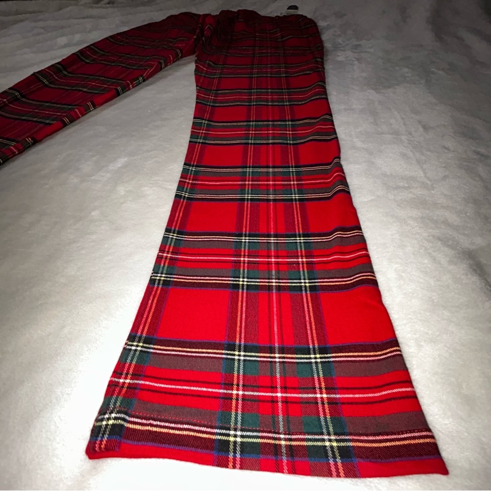 Castaway Men's Red and Green Plaid Pants size 32”x32” NEW - Picture 11 of 14
